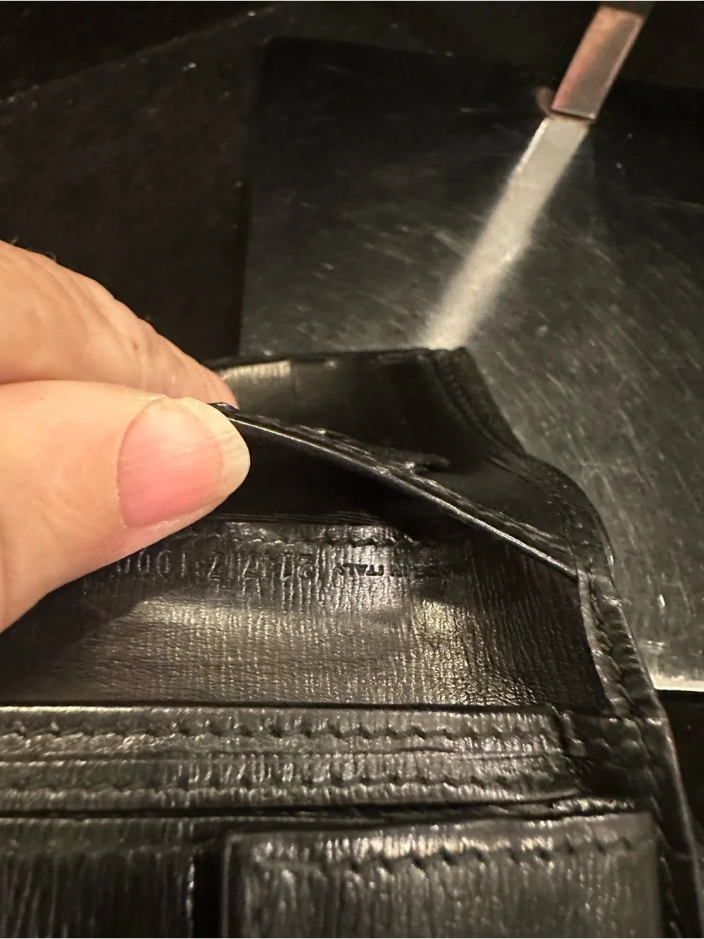 Balenciaga# 254 VINTAGE Leather Wallet